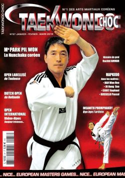 Couverture du magazine Taekwondo Choc janvier 2016