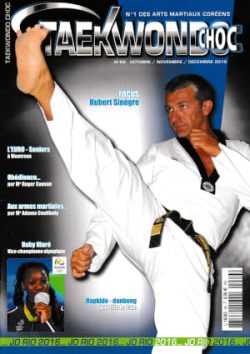 Couverture du magazine Taekwondo Choc n°89 octobre 2016