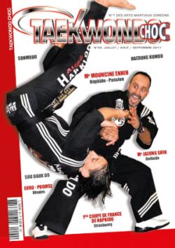 Couverture du magazine Taekwondo Choc juillet 2017